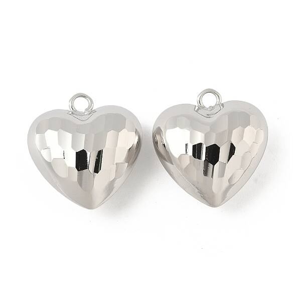 Heart Brass Pendants