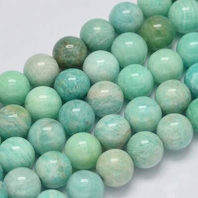 Natural Amazonite Beads Strands