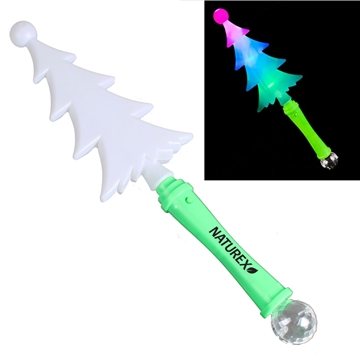 144 Customized LED Tree Wand - Multi-Color & Holographic