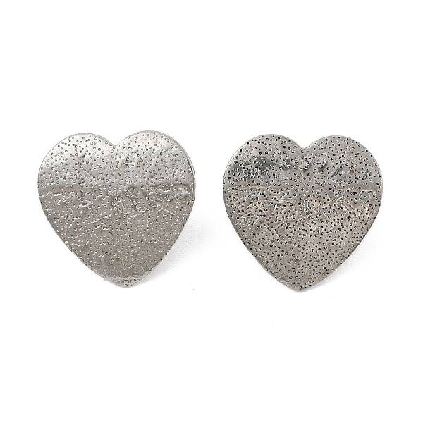 304 Stainless Steel Stud Earrings Findings