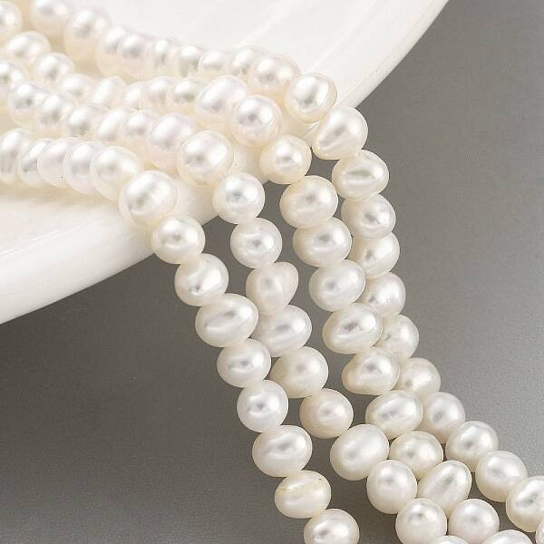 Natural Cultured Freshwater Pearl Beads Strands