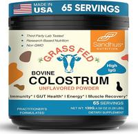 【Sandhus】Bovine Colostrum Digestive Health, Powder 0.28 LBS Edible Supplement