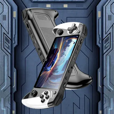 X9 Handheld Game Console, Rechargeable Portable Game Console with Built-in 10 Emulator Games, Handheld Wireless Gaming Consol...