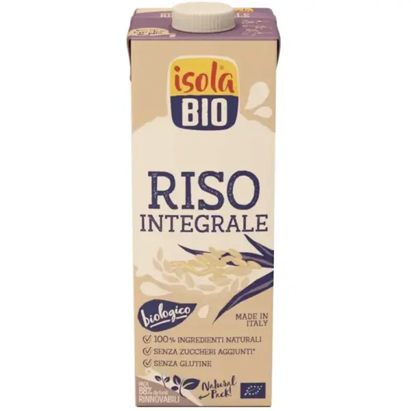 Abafoods srl Isola Bio® Brown Rice Drink 1 Litre