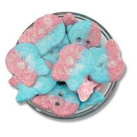 BUBS Sour Dizzy Skull 0.5lbs- Swedish Candy-Bubblegum Flavor- Chewy