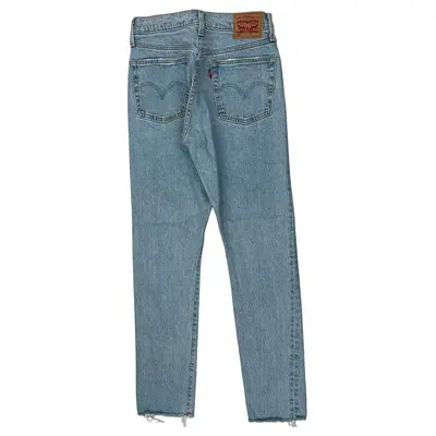 501 Levis Jeans - 26W UK 6 Blue Cotton