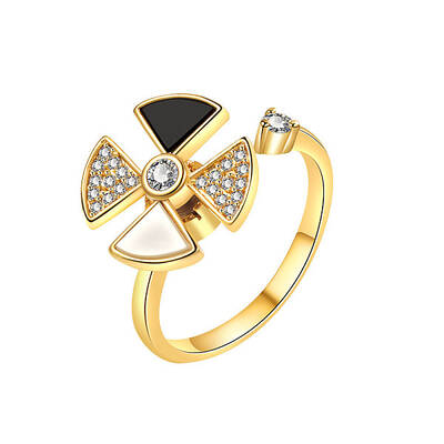 Adjustable Opening Brass with Enamel Ring