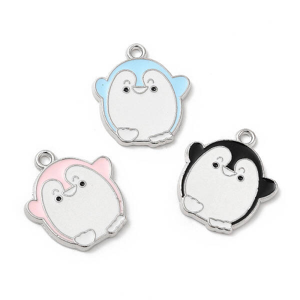 Alloy Enamel Pendants