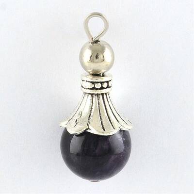 Natural Amethyst Pendants