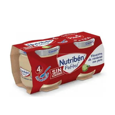 Nutribén Jarred Vegetable Stew with Beef 2 packs of 120g