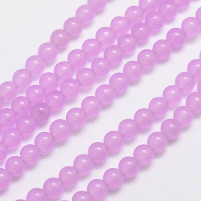 Natural & Dyed Malaysia Jade Bead Strands