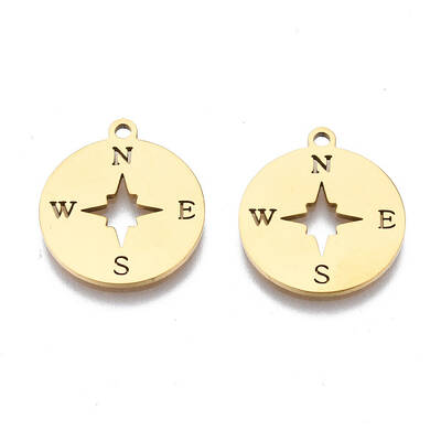 Ion Plating(IP) 201 Stainless Steel Pendants