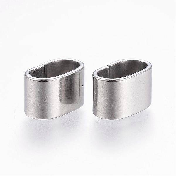 Tarnish Resistant 201 Stainless Steel Slide Charm
