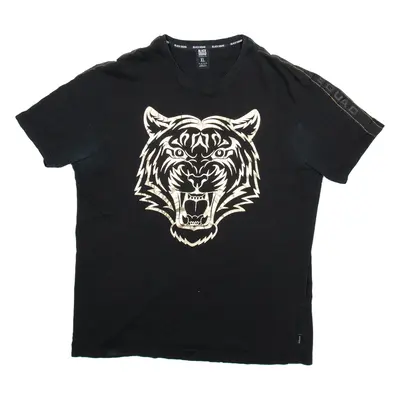 BLACK SQUAD Mens T-Shirt Black XL
