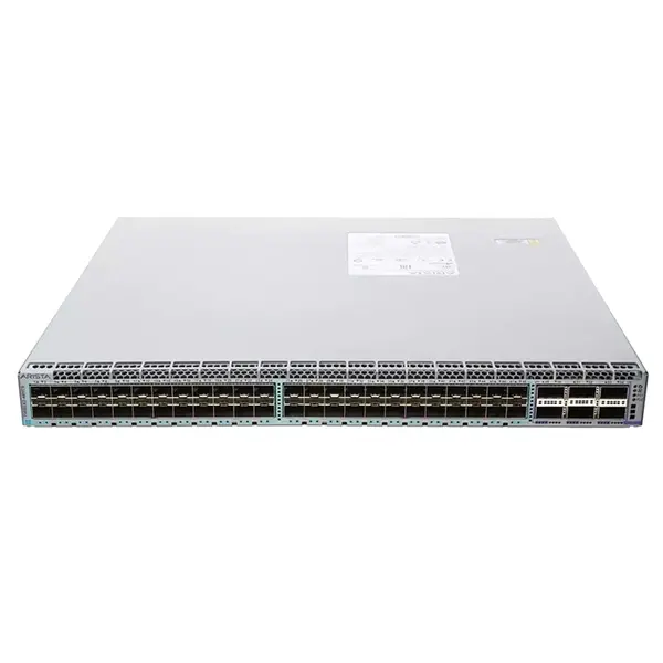 Arista DCS-7060SX2-48YC6-R | 7060X2 48x 25GbE SFP and 6x 100GbE QSFP Switch Rear-to-front Airflow 2x AC Power Supplies and 2x...