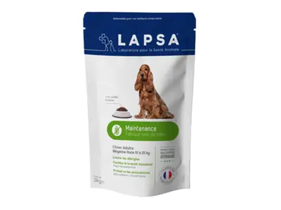Lapsa Adult Dog Kibbles Medium Breed Maintenance Without Cereals 12kg