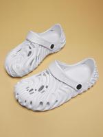 Women's Casual Plain Color Hollow Out Design Slippers, Lightweight Slipper, Rubber Sandals, Soft Comfortable Breathable Non-s...