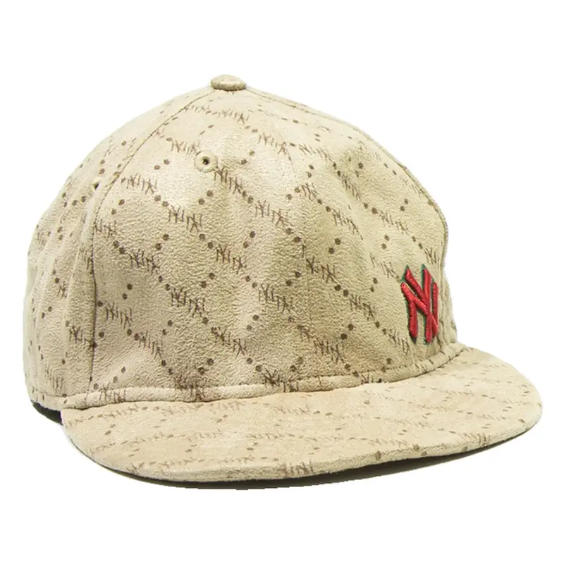 NEW ERA New York Mens Snapback Cap Beige Diamond M