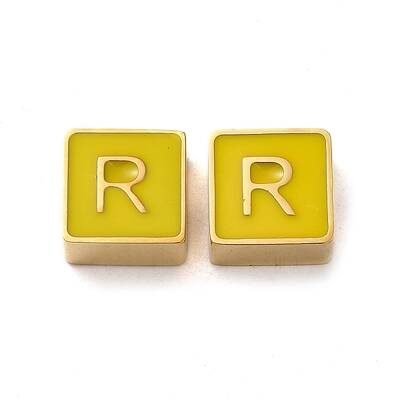 304 Stainless Steel Enamel Beads