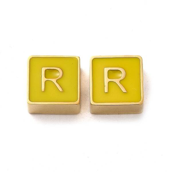 304 Stainless Steel Enamel Beads