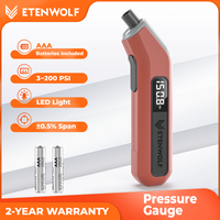 ETENWOLF Probe T300 Tire Pressure Gauge 200 PSI, Digital Tire Gauge with Bright LED Display, Tire Gauges for Tire Pressure