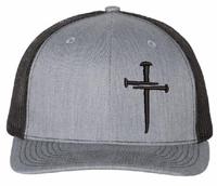 Christian Hats for Men Women Jesus 3 Nail Cross Hat Premium Snapback with Free 4\