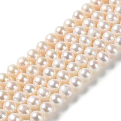 Natural Cultured Freshwater Pearl Beads Strands