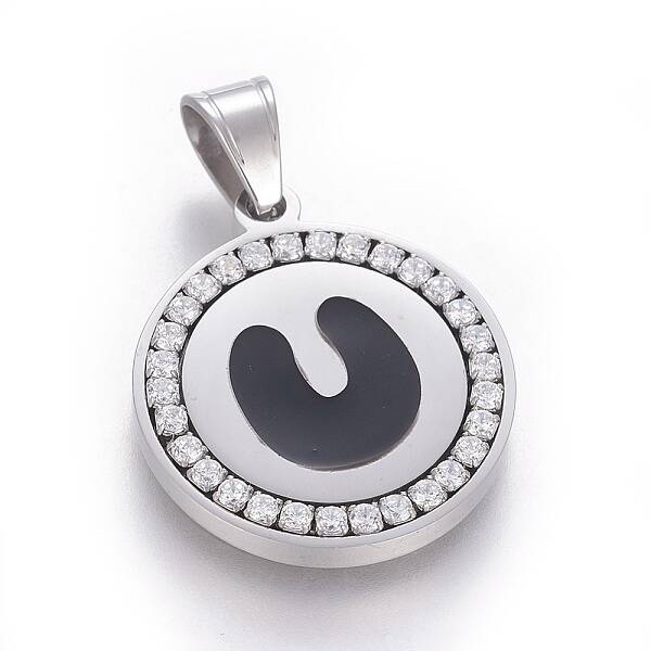 304 Stainless Steel Enamel Pendants