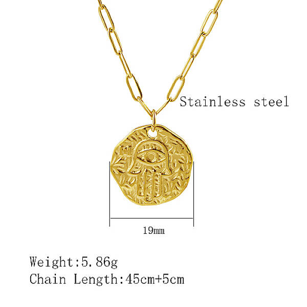 304 Stainless Steel Pendant Necklaces