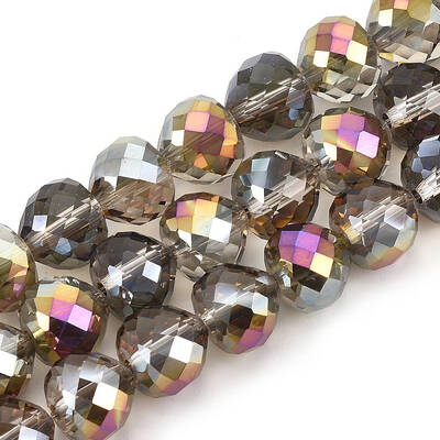 Electroplate Glass Beads Strands