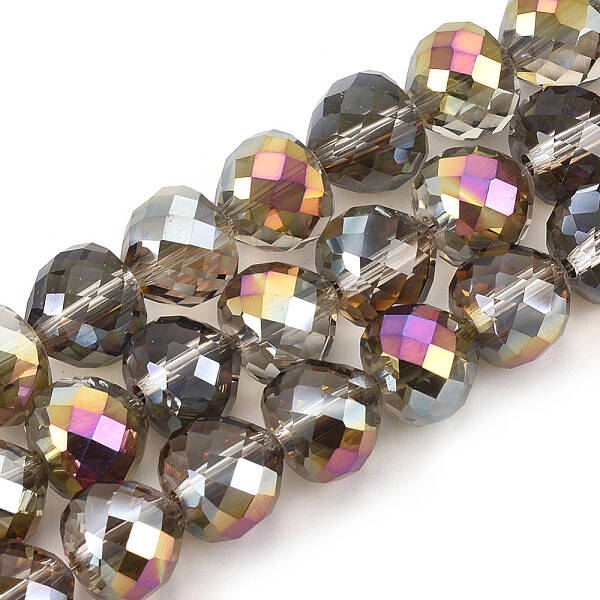 Electroplate Glass Beads Strands