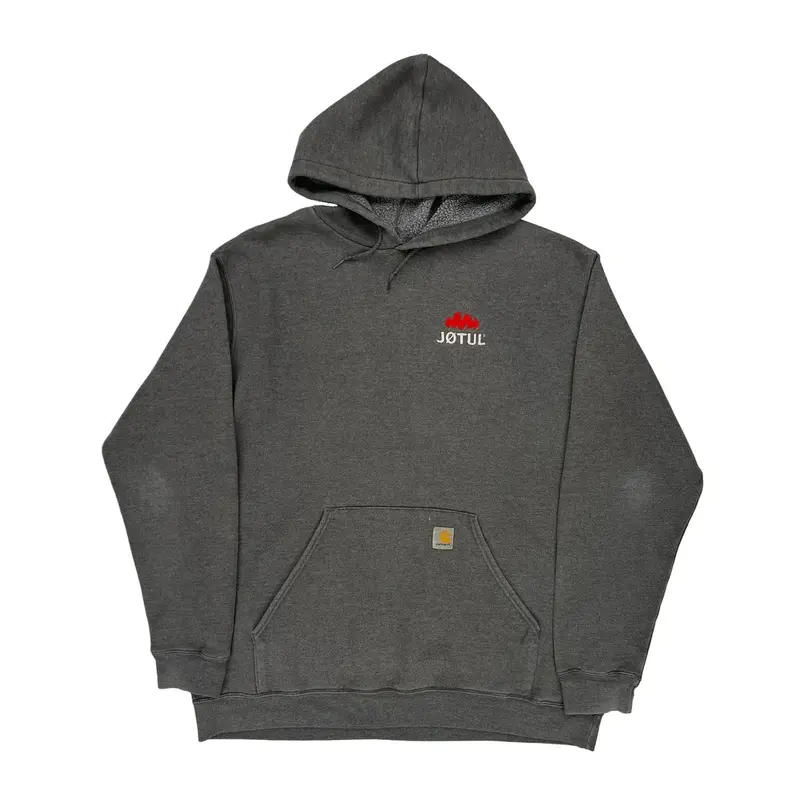 Jotul Logo Carhartt Hoodie - XL Grey Cotton Blend