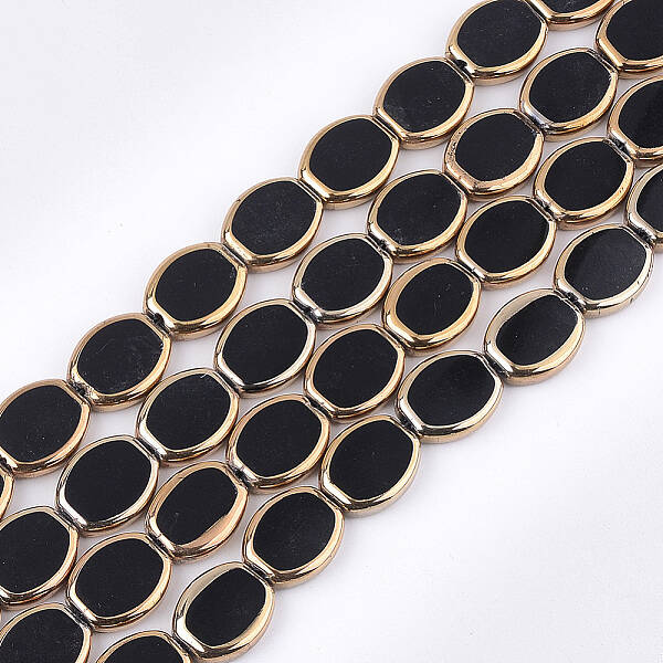 Electroplate Glass Beads Strands