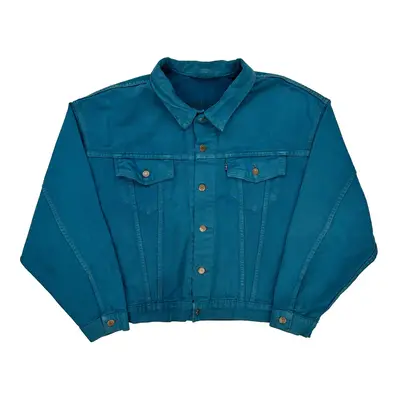 Levis Oversized Denim Jacket - XL Blue Cotton