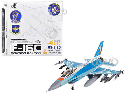 Lockheed F-16C Fighting Falcon Fighter Aircraft 309th Fighter Squadron, 56th Operations Group, Wild Ducks (2022) United Sta...