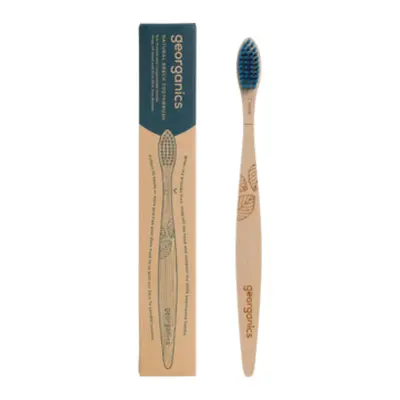 Georganics Beech Wood Adult Toothbrush - Practical and Hygienic