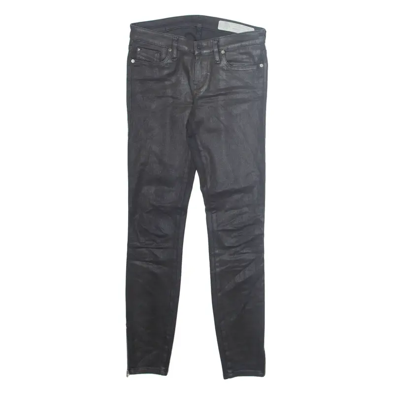 DIESEL Womens Trousers Black Slim Skinny W26 L28
