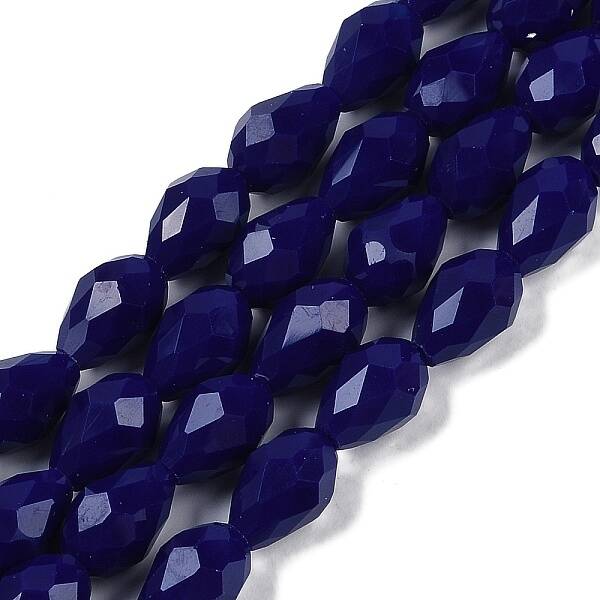 Opaque Solid Color Beads Strands