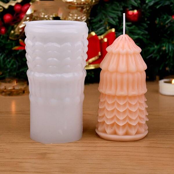 Christmas Tree Silicone Molds Candle Molds