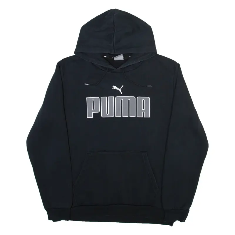 PUMA Mens Black Hoodie M