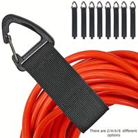Extension Cord Organizer, Cable Storage Strap with Triangle Buckle for Hanging, Home Organizers for Summer, Bedroom Furniture...