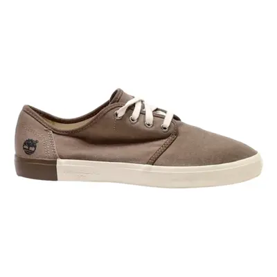 TIMBERLAND Low Top Trainers Brown Canvas Mens UK 8