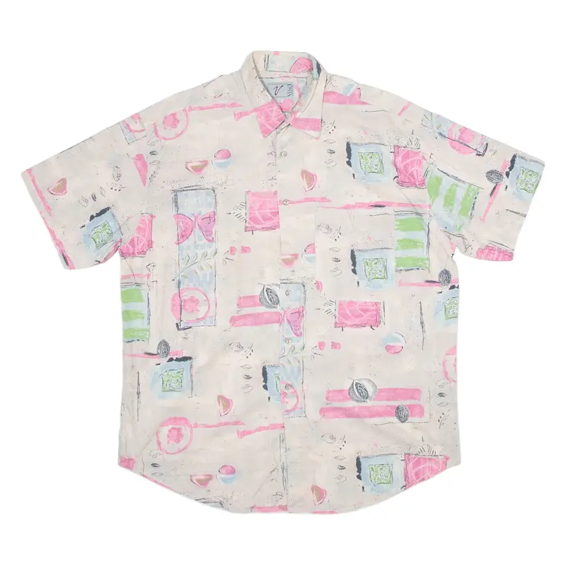 Mens Shirt Pink L