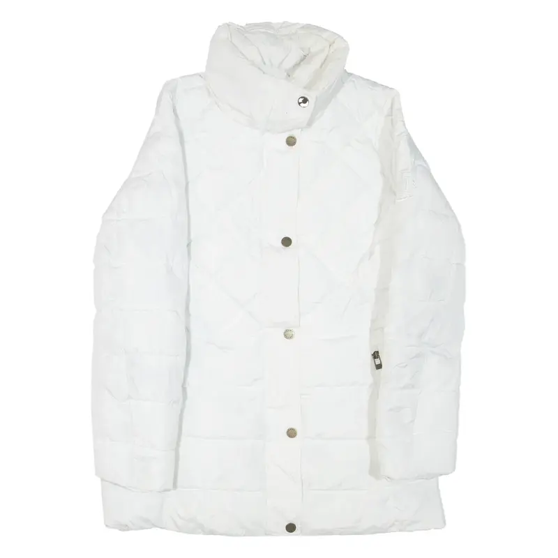 TOMMY HILFIGER Womens Puffer Jacket White S