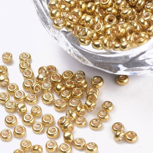 Plated Glass Seed Beads