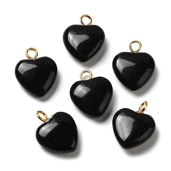 Natural Obsidian Pendants