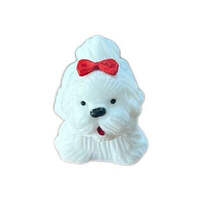 Cartoon Dog Velvet Storage Box for Women