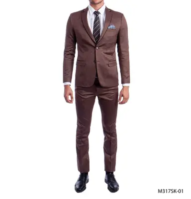 Sean Alexander Men's 2-Piece Skinny Fit Executive Suit