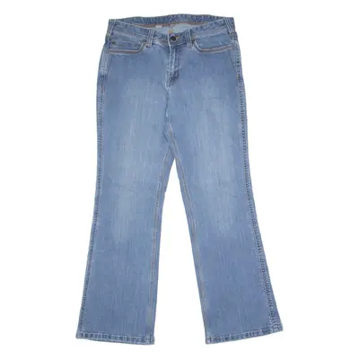 CARHARTT Workwear Womens Jeans Blue Relaxed Bootcut Stone Wash W30 L30