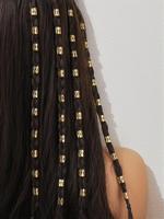Women's Street Style Hair Braiding Tool, Retro Vintage Hair Rings for Women & Girls, Fashion Hair Accessories for Party, Dail...